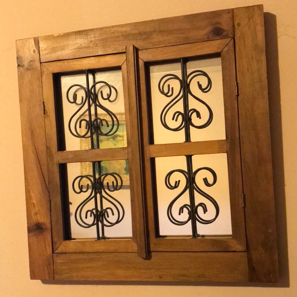 PIER 1 Vintage Santa Fe Style Mirror